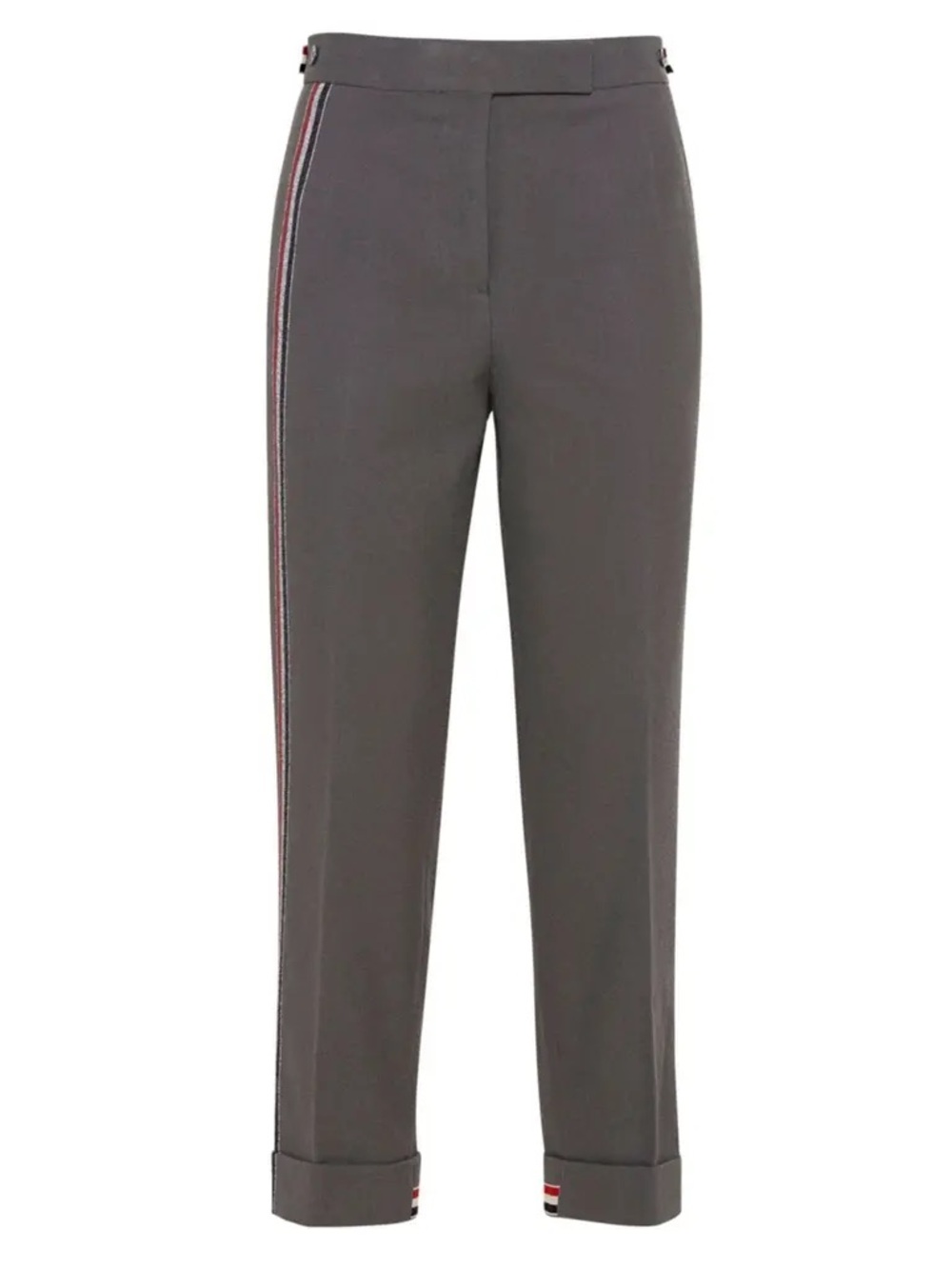 NWT Thom Browne low-rise side tab skinny trouser pants